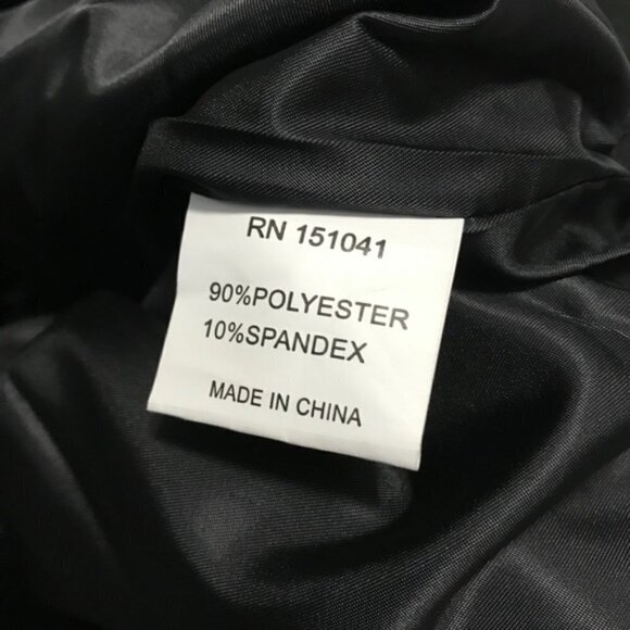 FEW MODA Bomber JACKET Ruffle Olive Green New with tags size Large #104 - Picture 8 of 13